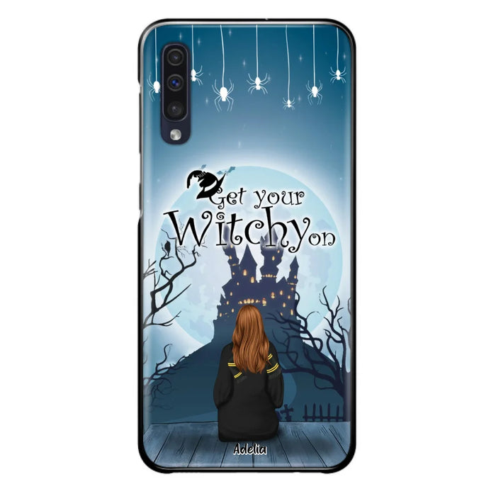 Custom Personalized Witch Phone Case - Upto 4 Witches - Best Gift For Friends - Get Your Witchy on - Case For iPhone And Samsung