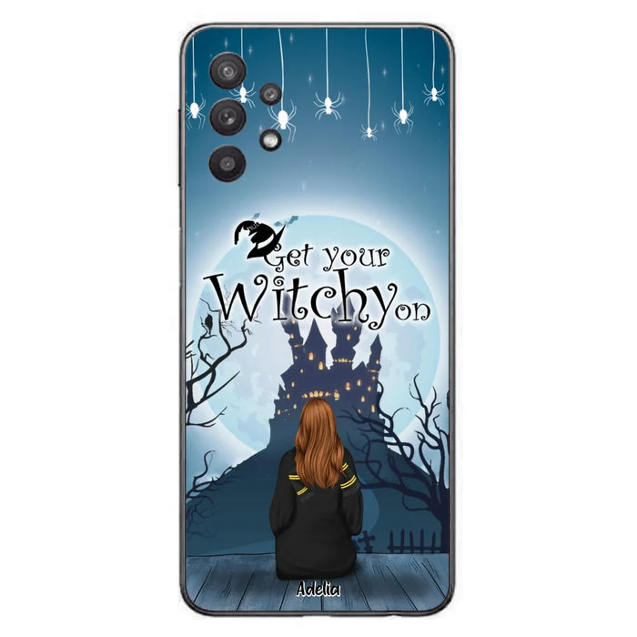 Custom Personalized Witch Phone Case - Upto 4 Witches - Best Gift For Friends - Get Your Witchy on - Case For iPhone And Samsung