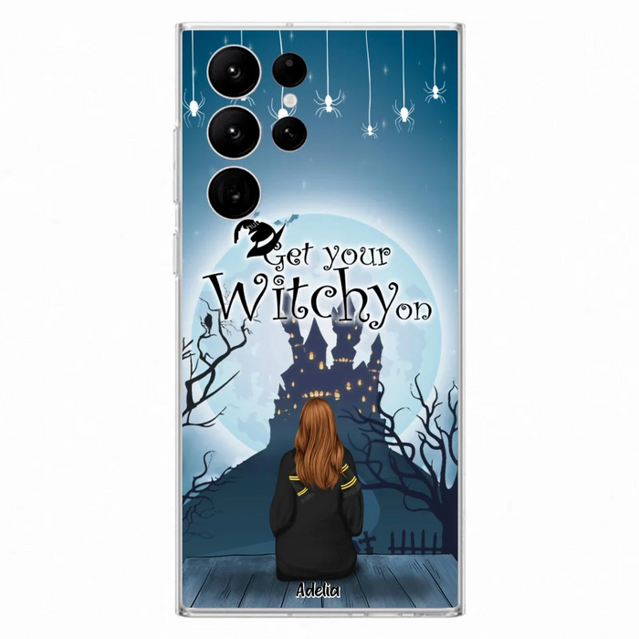 Custom Personalized Witch Phone Case - Upto 4 Witches - Best Gift For Friends - Get Your Witchy on - Case For iPhone And Samsung