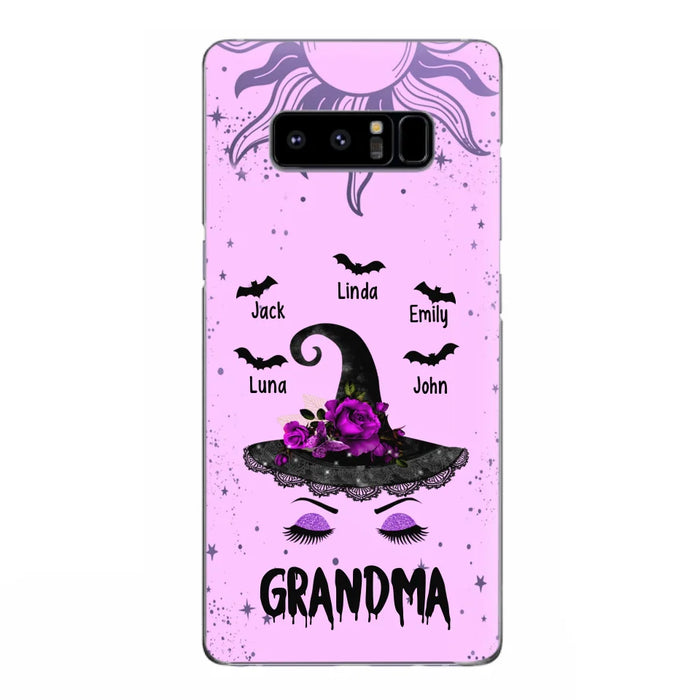 Personalized Grandma Witch Phone Case -
Upto 5 Kid's Name - Best Gift For Grandma- Grandma,Gigi,Nana,Mama,Gigi