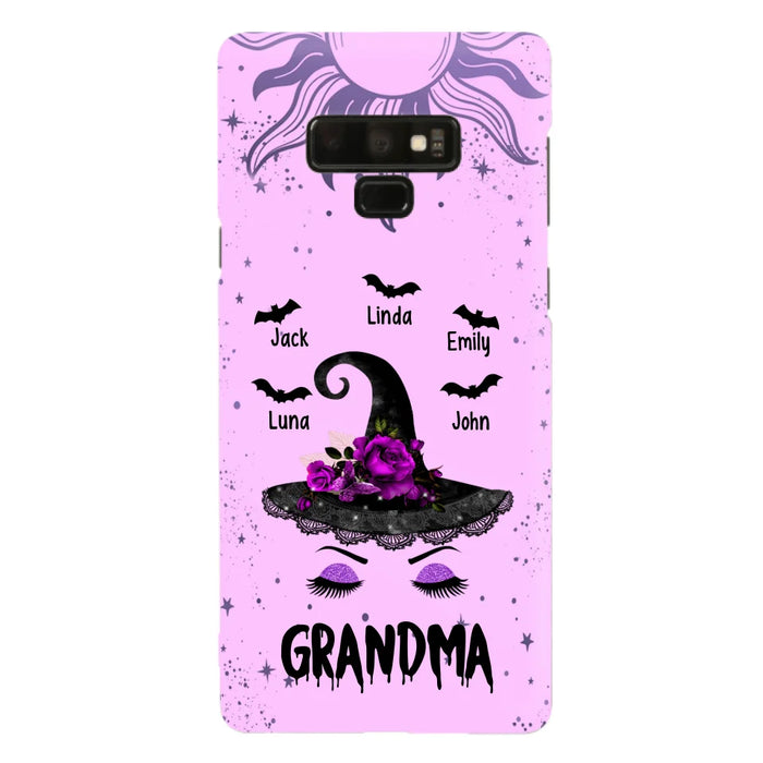 Personalized Grandma Witch Phone Case -
Upto 5 Kid's Name - Best Gift For Grandma- Grandma,Gigi,Nana,Mama,Gigi