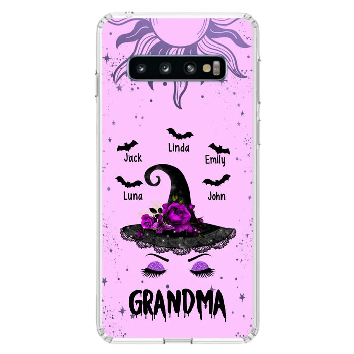 Personalized Grandma Witch Phone Case -
Upto 5 Kid's Name - Best Gift For Grandma- Grandma,Gigi,Nana,Mama,Gigi