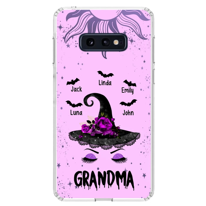 Personalized Grandma Witch Phone Case -
Upto 5 Kid's Name - Best Gift For Grandma- Grandma,Gigi,Nana,Mama,Gigi