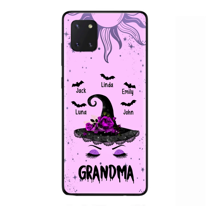 Personalized Grandma Witch Phone Case -
Upto 5 Kid's Name - Best Gift For Grandma- Grandma,Gigi,Nana,Mama,Gigi