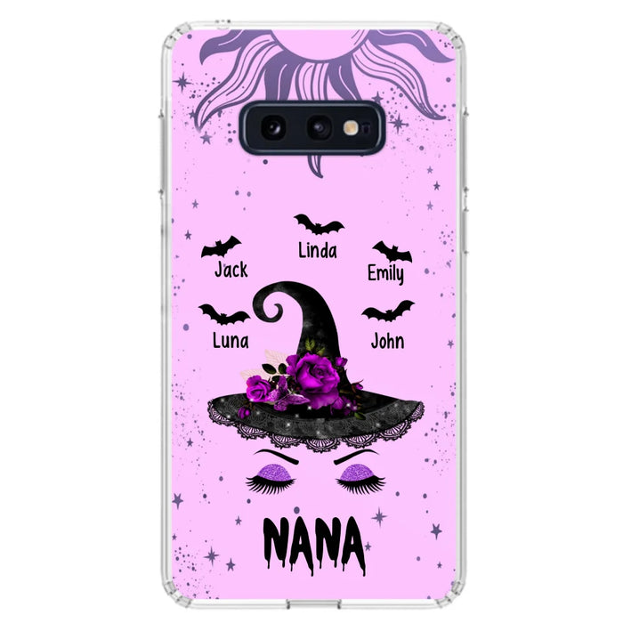 Personalized Mother Witch Phone Case - Upto 5 Kid's - Best Gift For Mother -Grandma,Gigi,Nana,Mama,Gigi