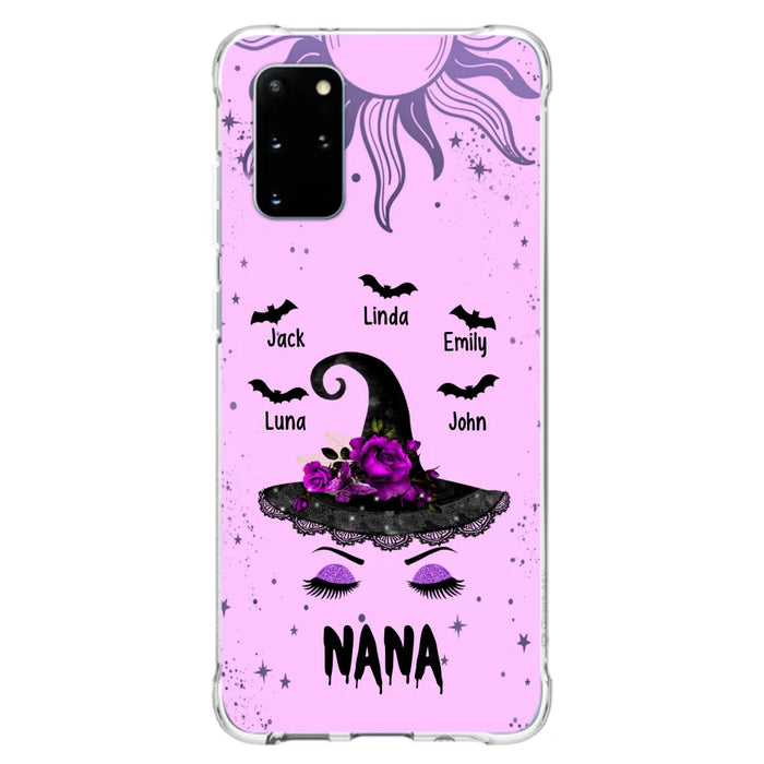 Personalized Mother Witch Phone Case - Upto 5 Kid's - Best Gift For Mother -Grandma,Gigi,Nana,Mama,Gigi