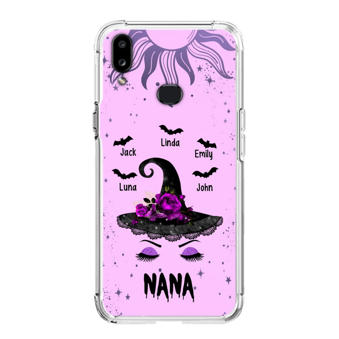 Personalized Mother Witch Phone Case - Upto 5 Kid's - Best Gift For Mother -Grandma,Gigi,Nana,Mama,Gigi