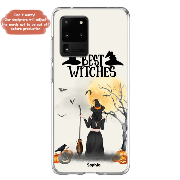 Custom Personalized Witchy Friends Phone Case - Gift For Best Friends with up to 3 Witches - Best Witches