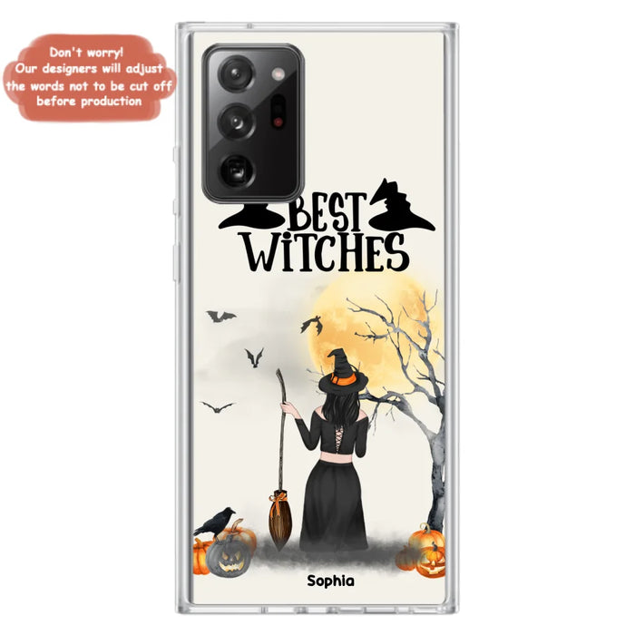 Custom Personalized Witchy Friends Phone Case - Gift For Best Friends with up to 3 Witches - Best Witches