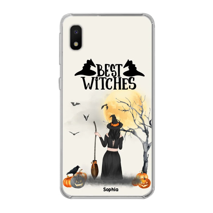 Custom Personalized Witchy Friends Phone Case - Gift For Best Friends with up to 3 Witches - Best Witches