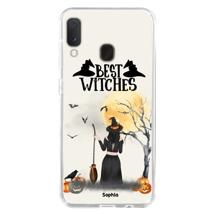 Custom Personalized Witchy Friends Phone Case - Gift For Best Friends with up to 3 Witches - Best Witches