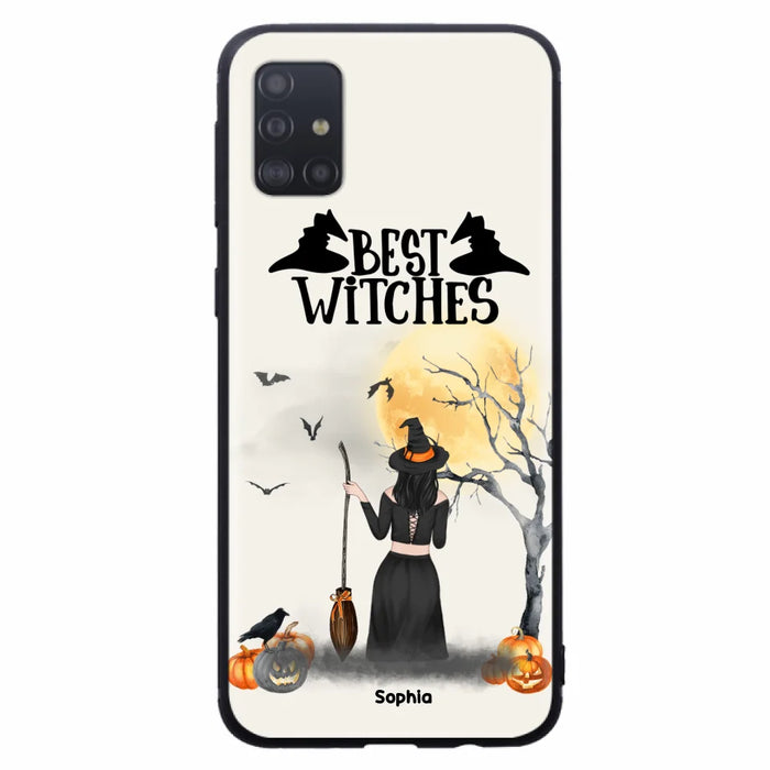 Custom Personalized Witchy Friends Phone Case - Gift For Best Friends with up to 3 Witches - Best Witches