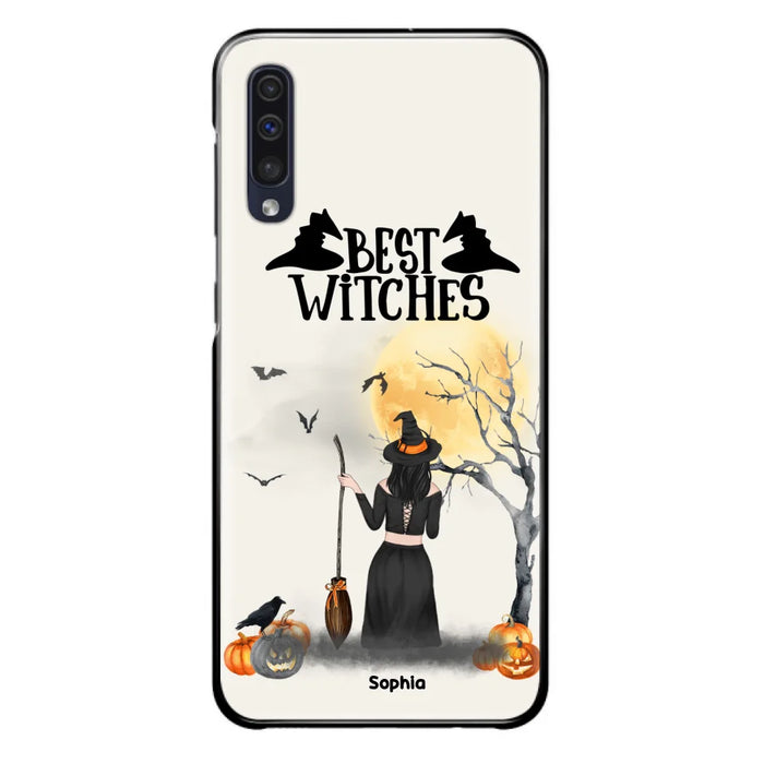 Custom Personalized Witchy Friends Phone Case - Gift For Best Friends with up to 3 Witches - Best Witches