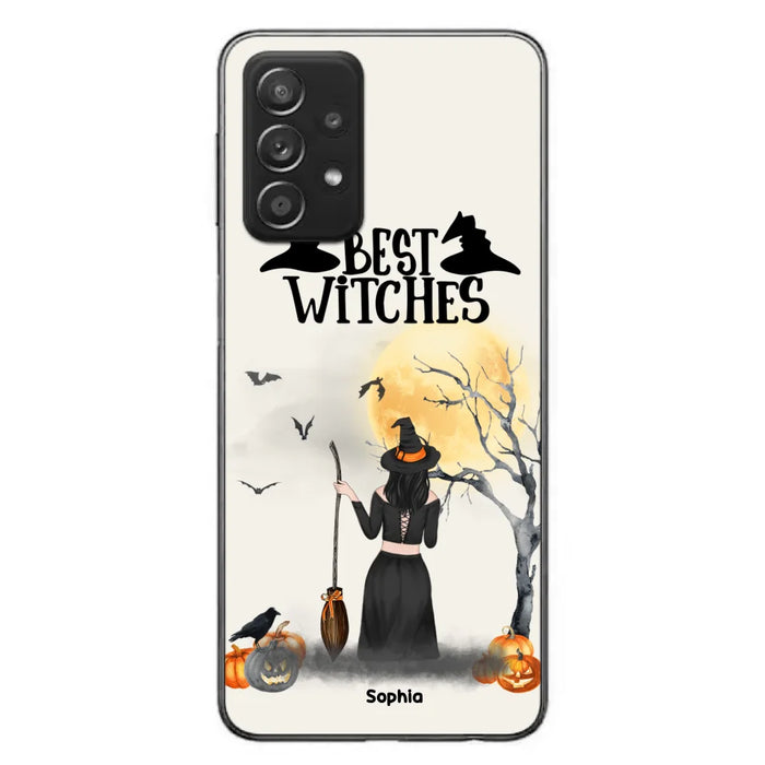 Custom Personalized Witchy Friends Phone Case - Gift For Best Friends with up to 3 Witches - Best Witches