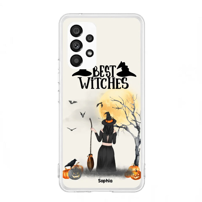 Custom Personalized Witchy Friends Phone Case - Gift For Best Friends with up to 3 Witches - Best Witches