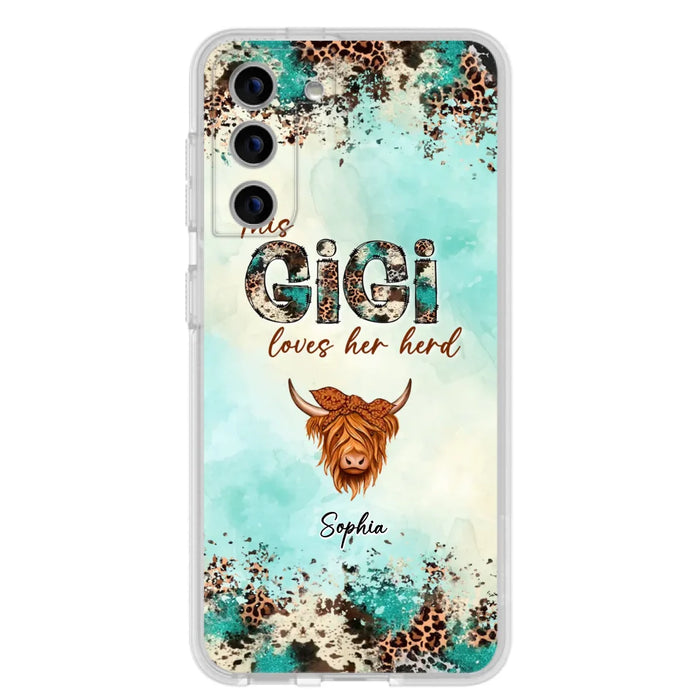 Custom Personalized This Gigi Love Her Herd Phone Case For iPhone/ Samsung - Mother's Day Gift Idea For Mom/ Grandma