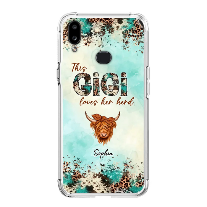 Custom Personalized This Gigi Love Her Herd Phone Case For iPhone/ Samsung - Mother's Day Gift Idea For Mom/ Grandma