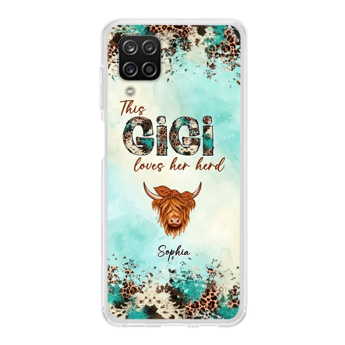 Custom Personalized This Gigi Love Her Herd Phone Case For iPhone/ Samsung - Mother's Day Gift Idea For Mom/ Grandma