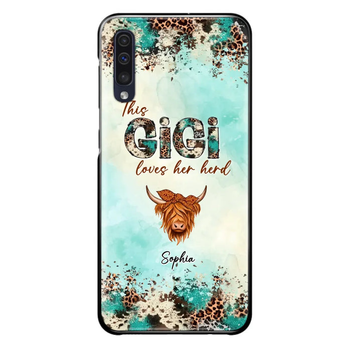 Custom Personalized This Gigi Love Her Herd Phone Case For iPhone/ Samsung - Mother's Day Gift Idea For Mom/ Grandma