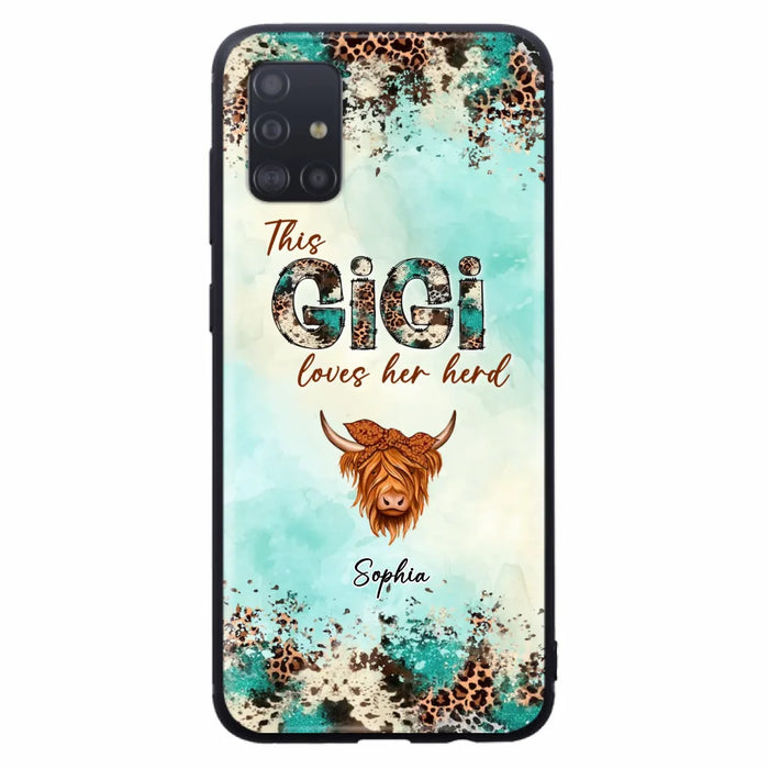 Custom Personalized This Gigi Love Her Herd Phone Case For iPhone/ Samsung - Mother's Day Gift Idea For Mom/ Grandma