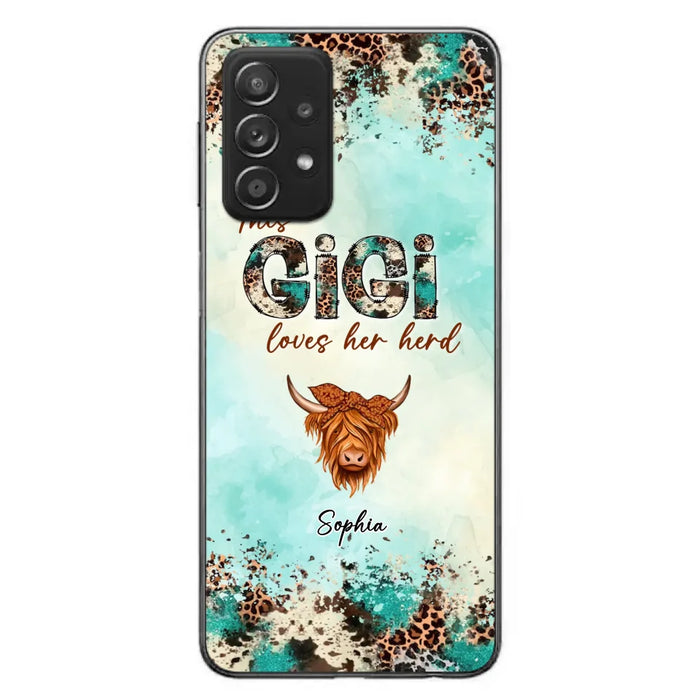 Custom Personalized This Gigi Love Her Herd Phone Case For iPhone/ Samsung - Mother's Day Gift Idea For Mom/ Grandma