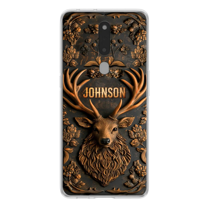 Custom Personalized Deer Hunting 3D Printed Effect  Phone Case - Gift Idea For Hunting Lover - Case For Xiaomi/ Oppo/ Huawei