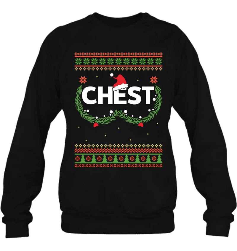 Personalized Couple Sweatshirt - Christmas Gift Idea For Couple/Him/Her