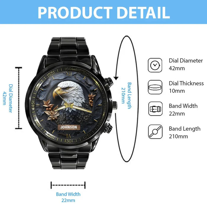 Personalized Eagle Watch - Christmas/Birthday Gift Idea