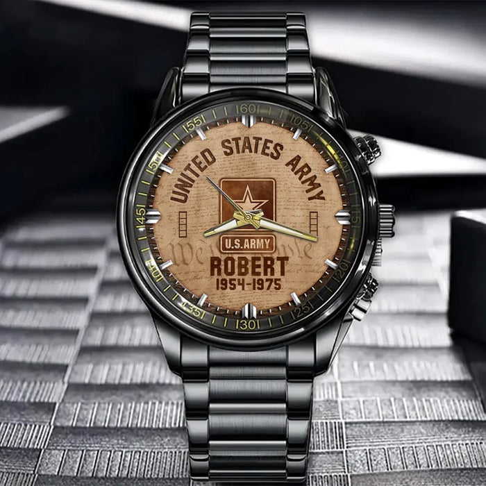 Personalized Veteran Watch - Father's Day Gift Ideas For Veteran