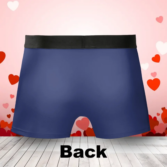 Personalized Men's Boxer Briefs - Upload Photo - Funny Gift Idea For Men, Boyfriend, Husband - The Man The Legend