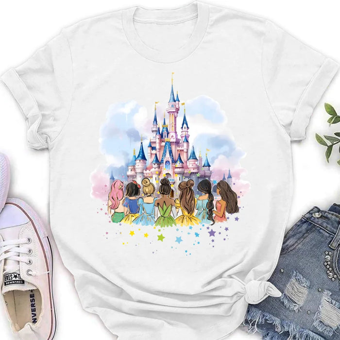 Personalized Fairy Castle Shirt/Hoodie - Gift Idea For Girls - Magic Kingdom Princess