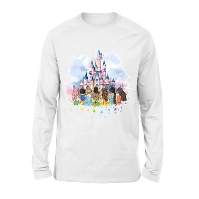 Personalized Fairy Castle Shirt/Hoodie - Gift Idea For Girls - Magic Kingdom Princess