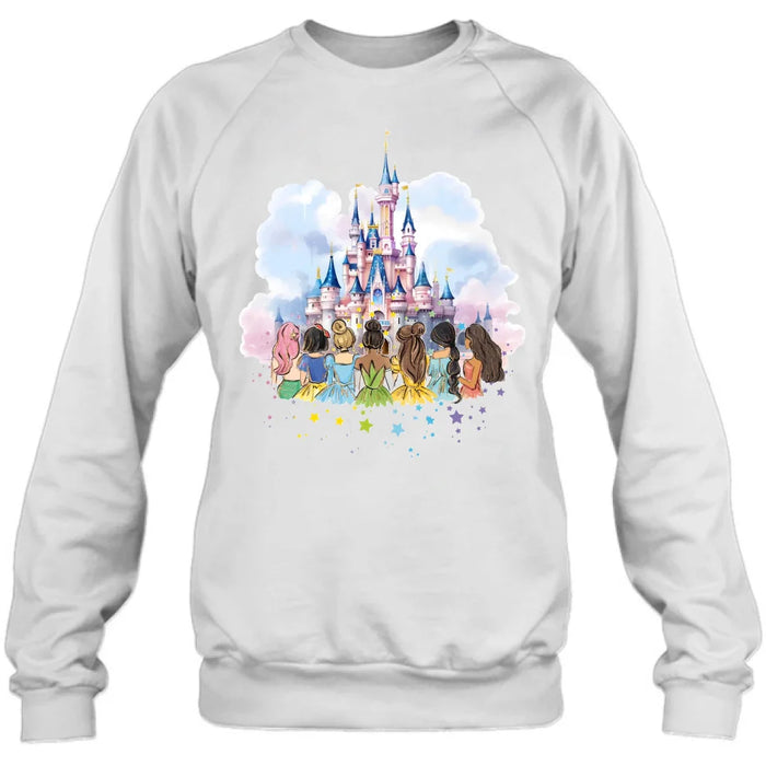 Personalized Fairy Castle Shirt/Hoodie - Gift Idea For Girls - Magic Kingdom Princess