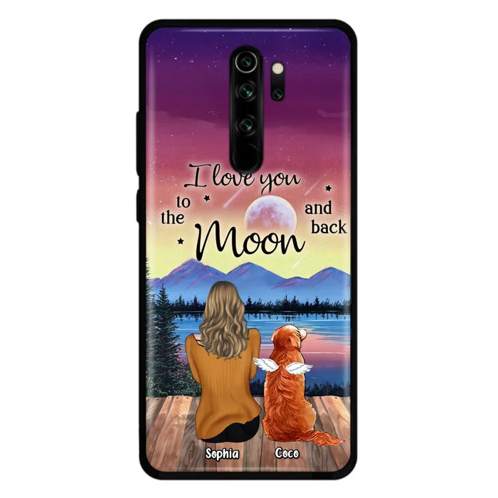 Personalized Pet Mom/Dad Phone Case - Gift Idea For Dog/Cat/Rabbit Lovers - Case For Xiaomi/ Oppo/ Huawei - I Love You To The Moon & Back