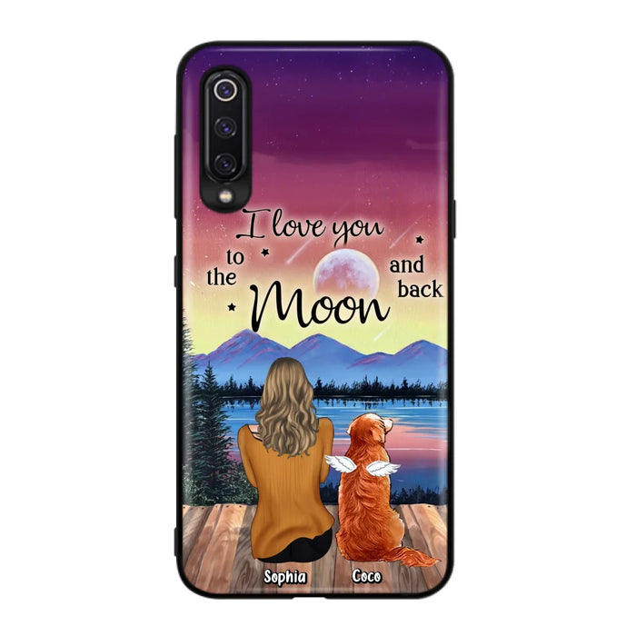 Personalized Pet Mom/Dad Phone Case - Gift Idea For Dog/Cat/Rabbit Lovers - Case For Xiaomi/ Oppo/ Huawei - I Love You To The Moon & Back