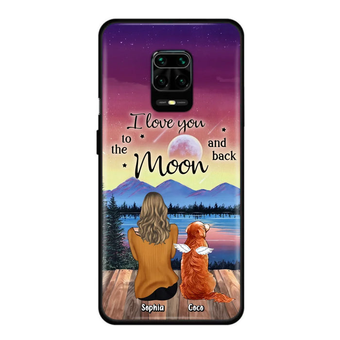 Personalized Pet Mom/Dad Phone Case - Gift Idea For Dog/Cat/Rabbit Lovers - Case For Xiaomi/ Oppo/ Huawei - I Love You To The Moon & Back
