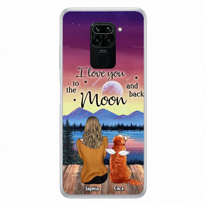 Personalized Pet Mom/Dad Phone Case - Gift Idea For Dog/Cat/Rabbit Lovers - Case For Xiaomi/ Oppo/ Huawei - I Love You To The Moon & Back