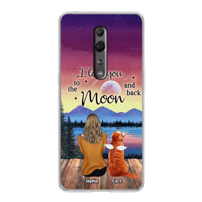Personalized Pet Mom/Dad Phone Case - Gift Idea For Dog/Cat/Rabbit Lovers - Case For Xiaomi/ Oppo/ Huawei - I Love You To The Moon & Back