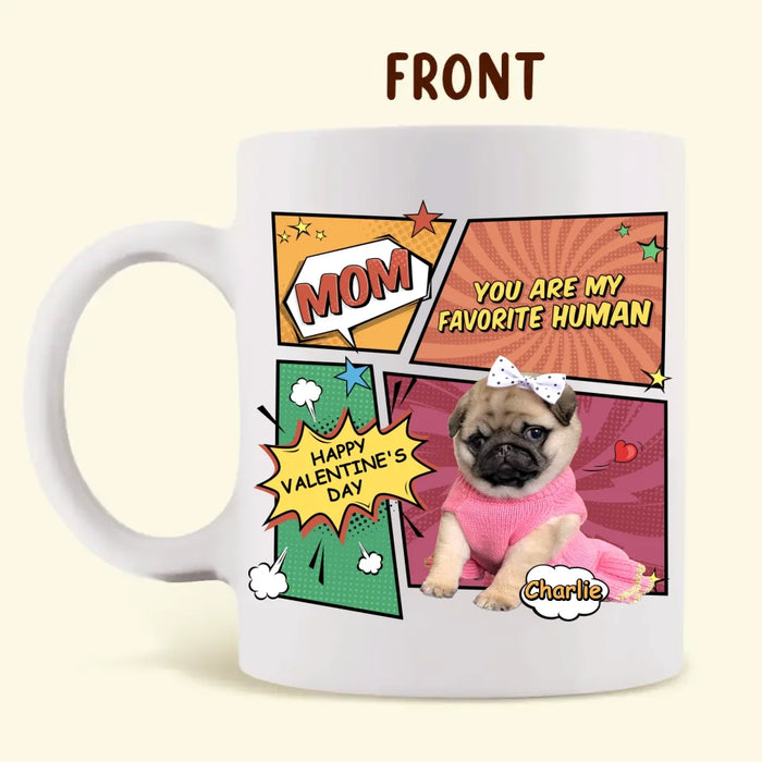 Personalized Dog Coffee Mug - Upload Photo - Valentine's Day Gift Idea For Dog Lovers