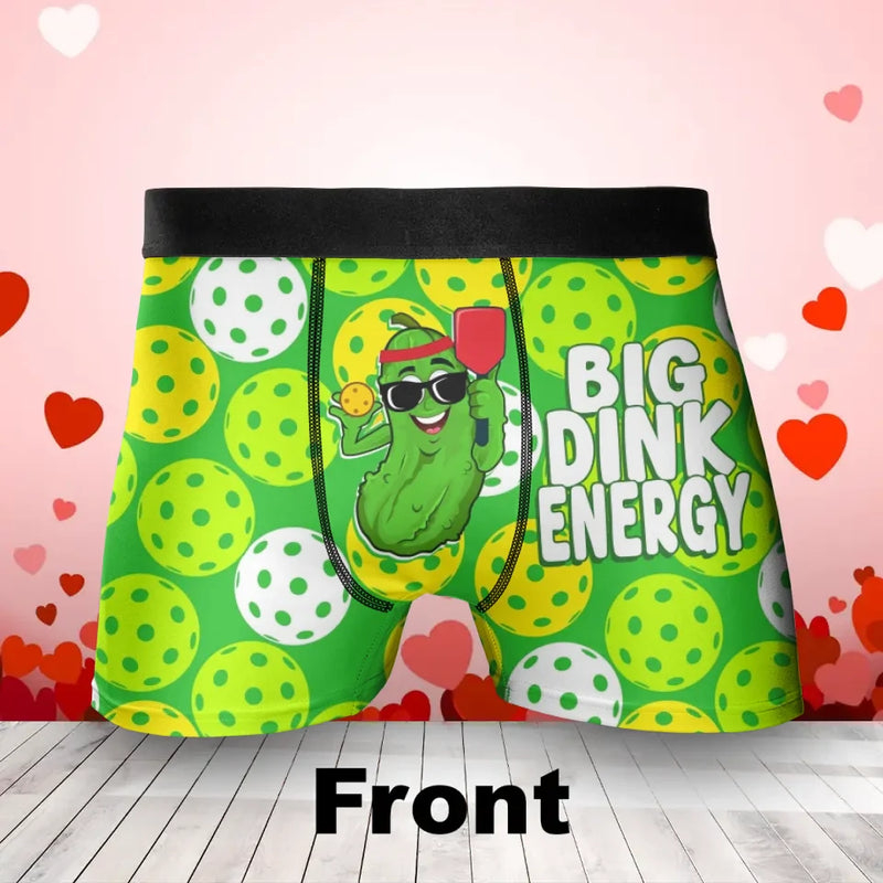 Big Dink Energy Pickleball AOP Men's Boxer Briefs - Gift Idea For Him/ Husband