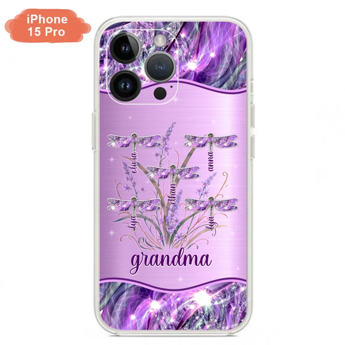 Custom Personalized Grandma Phone Case - Gift Idea For Grandma/ Mom - Case For iPhone/ Samsung