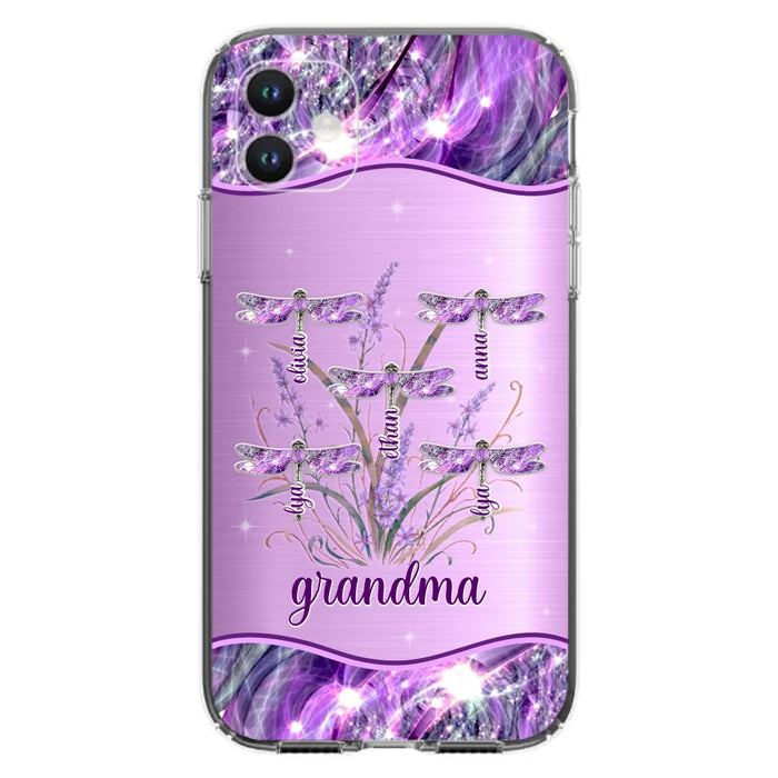 Custom Personalized Grandma Phone Case - Gift Idea For Grandma/ Mom - Case For iPhone/ Samsung