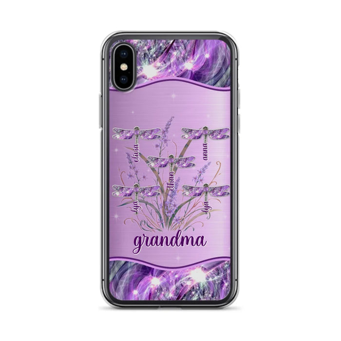 Custom Personalized Grandma Phone Case - Gift Idea For Grandma/ Mom - Case For iPhone/ Samsung