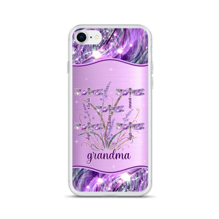 Custom Personalized Grandma Phone Case - Gift Idea For Grandma/ Mom - Case For iPhone/ Samsung