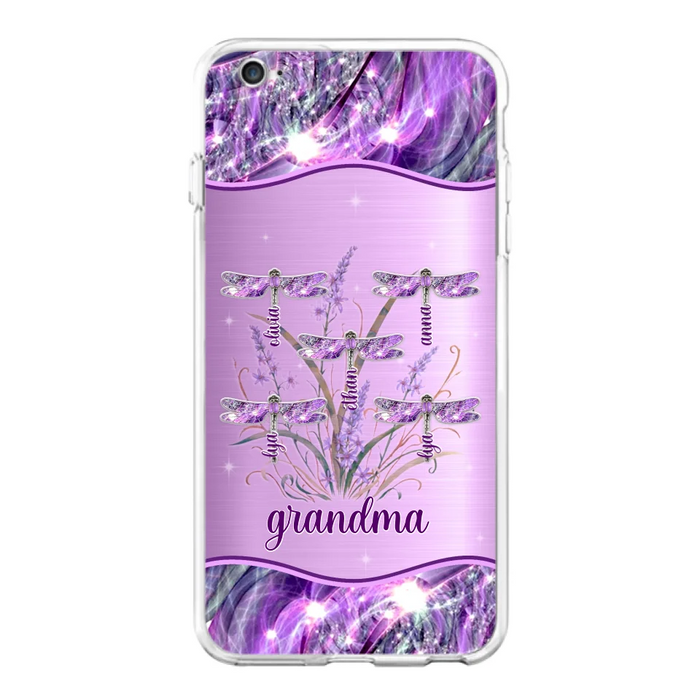 Custom Personalized Grandma Phone Case - Gift Idea For Grandma/ Mom - Case For iPhone/ Samsung