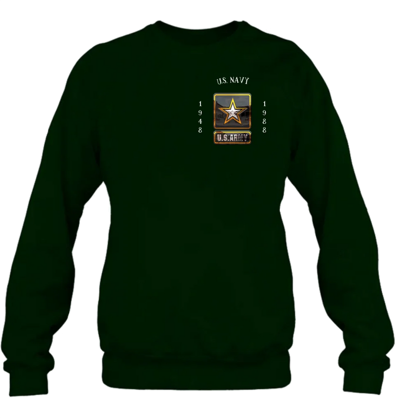Personalized Veteran Shirt/Hoodie - Father's Day Gift Idea for Veteran