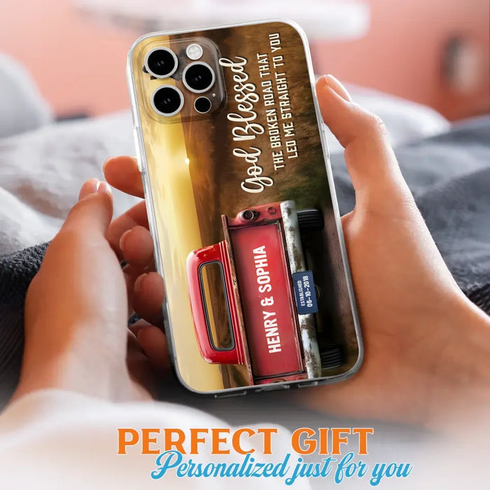 Custom Personalized Phone Case - Gift Idea For Couple - Case For iPhone/Samsung