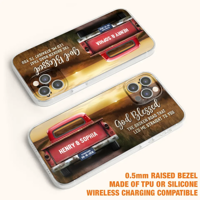 Custom Personalized Phone Case - Gift Idea For Couple - Case For iPhone/Samsung