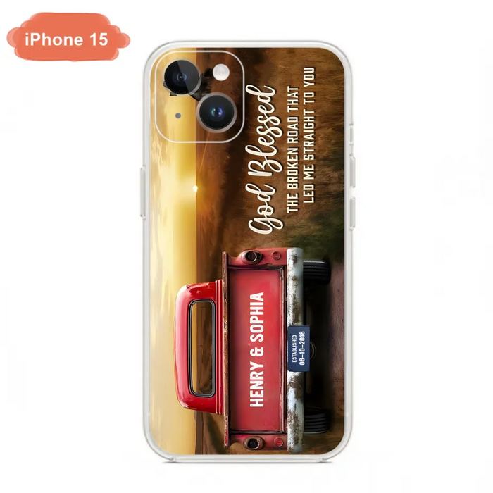 Custom Personalized Phone Case - Gift Idea For Couple - Case For iPhone/Samsung