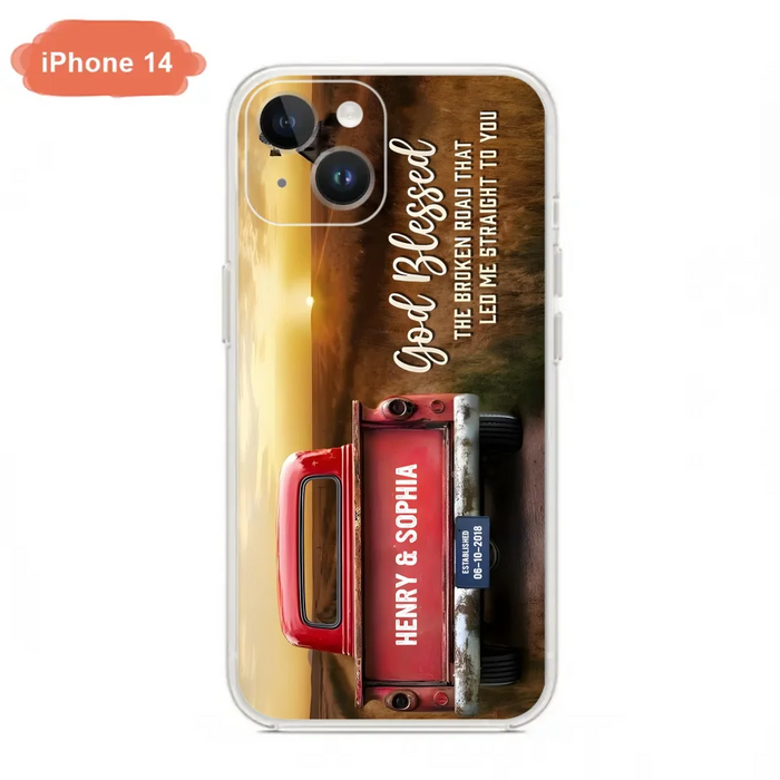 Custom Personalized Phone Case - Gift Idea For Couple - Case For iPhone/Samsung